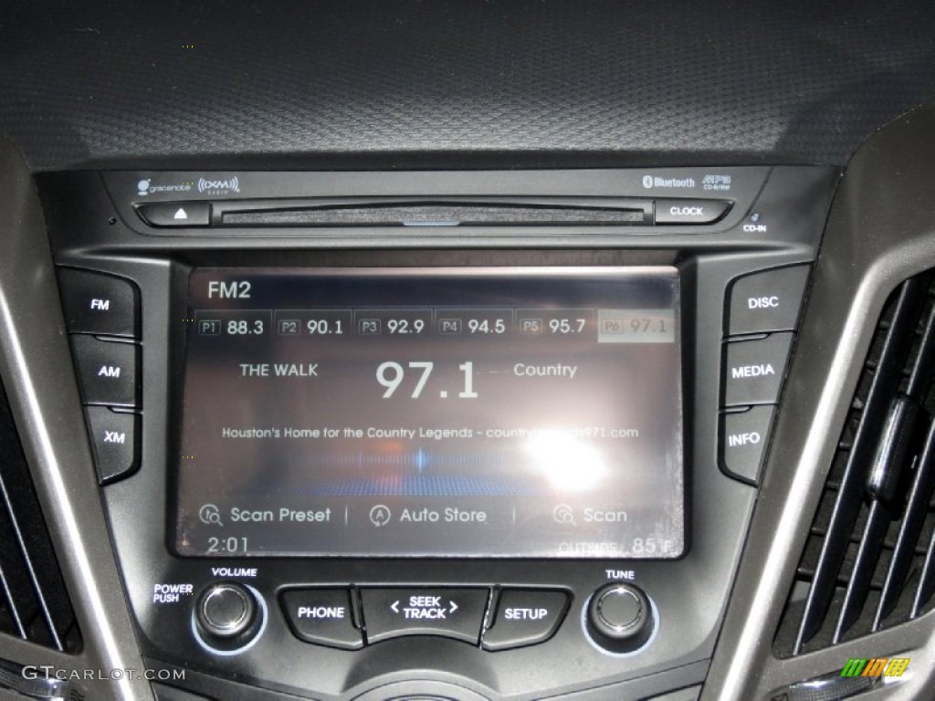2012 Hyundai Veloster Standard Veloster Model Audio System Photo #80396422
