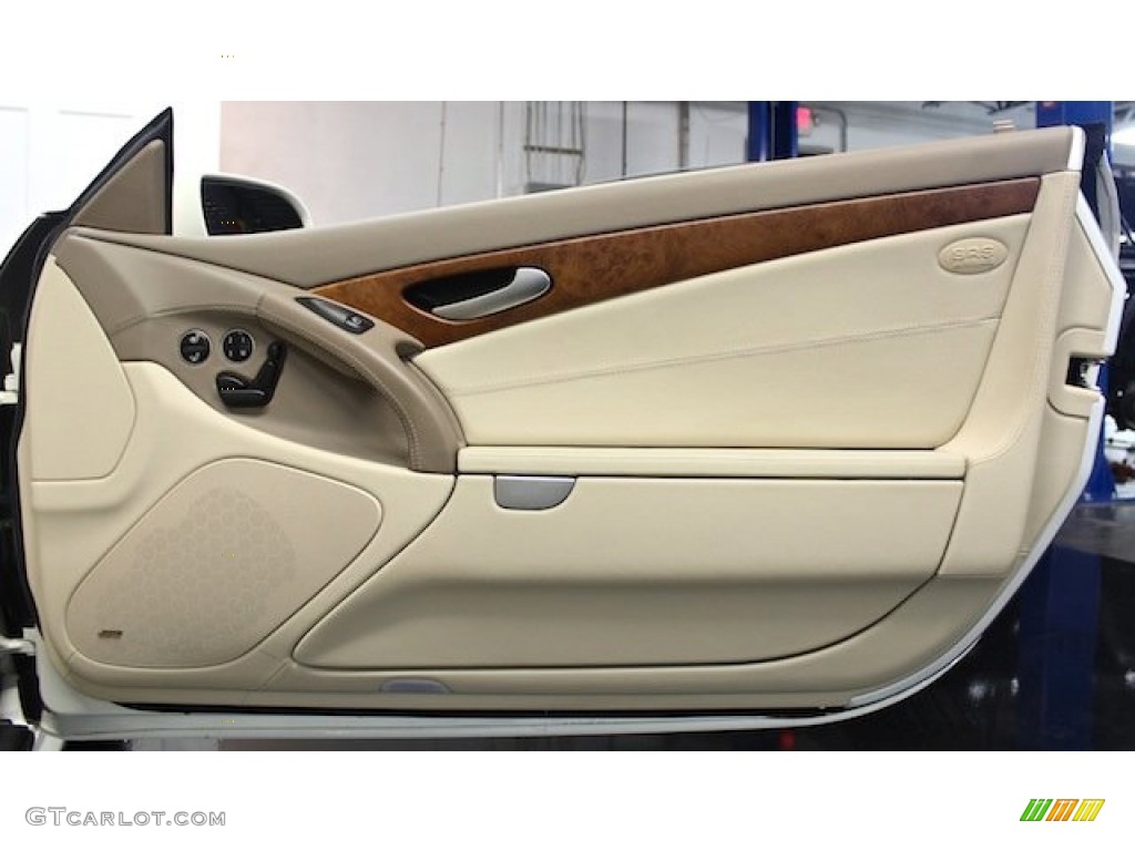 2007 Mercedes-Benz SL 55 AMG Roadster Stone Door Panel Photo #80396455
