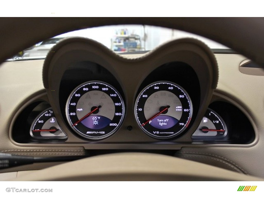 2007 Mercedes-Benz SL 55 AMG Roadster Gauges Photo #80396848