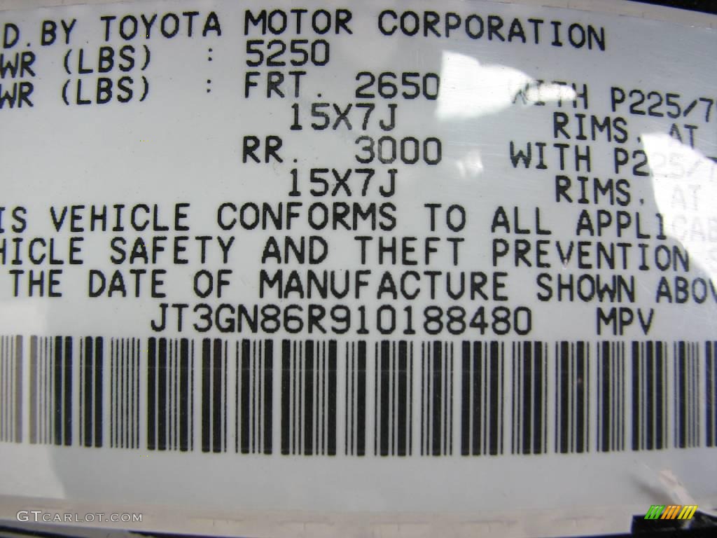 2001 4Runner SR5 - Black / Gray photo #15