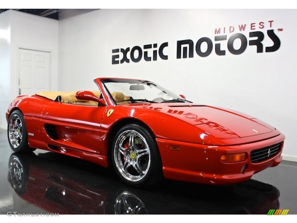1997 F355 Spider - Red / Tan photo #5