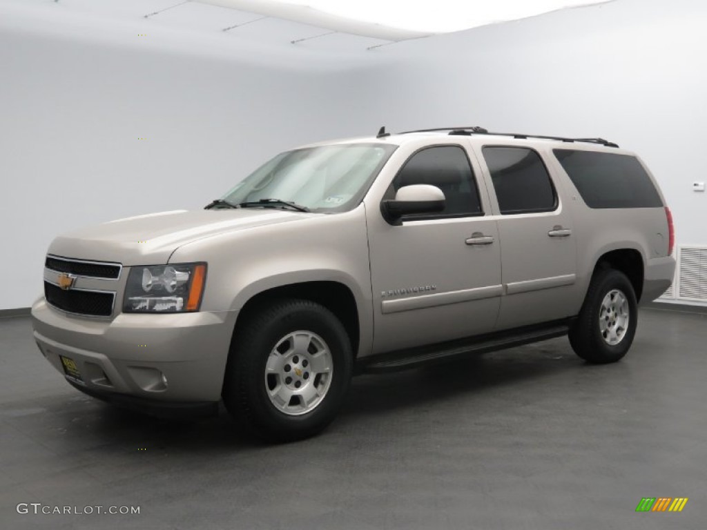 Silver Birch Metallic 2007 Chevrolet Suburban 1500 LT Exterior Photo #80397247
