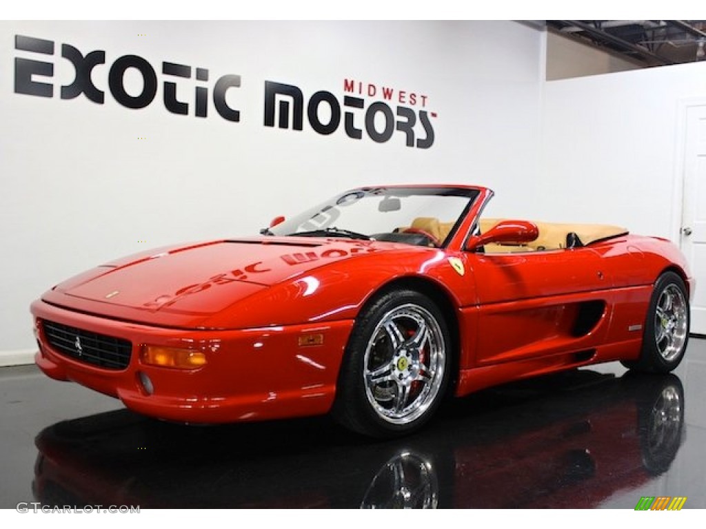 1997 F355 Spider - Red / Tan photo #6