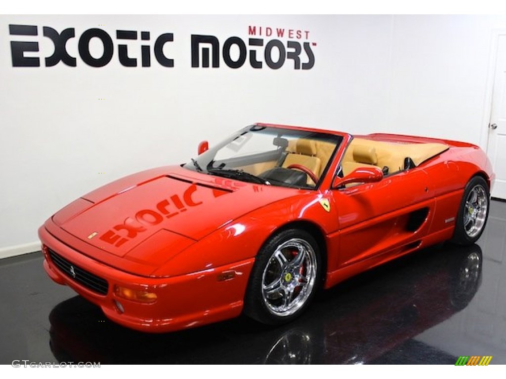 1997 F355 Spider - Red / Tan photo #10