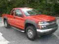 Victory Red 2007 Chevrolet Colorado LT Z71 Extended Cab 4x4 Exterior