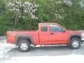 2007 Victory Red Chevrolet Colorado LT Z71 Extended Cab 4x4  photo #2