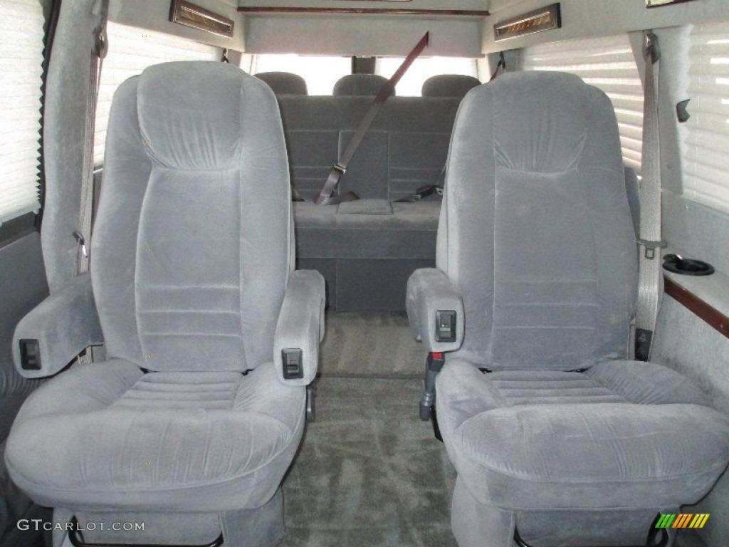 2009 Express 2500 Extended Passenger Conversion - Silver Birch Metallic / Medium Pewter photo #19