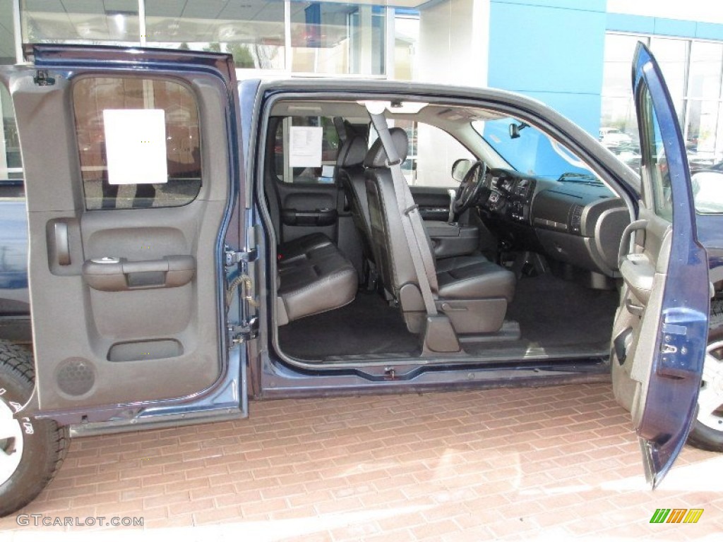 2009 Silverado 1500 LT Extended Cab 4x4 - Imperial Blue Metallic / Ebony photo #24