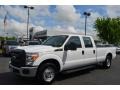 2013 Oxford White Ford F250 Super Duty XL Crew Cab  photo #6