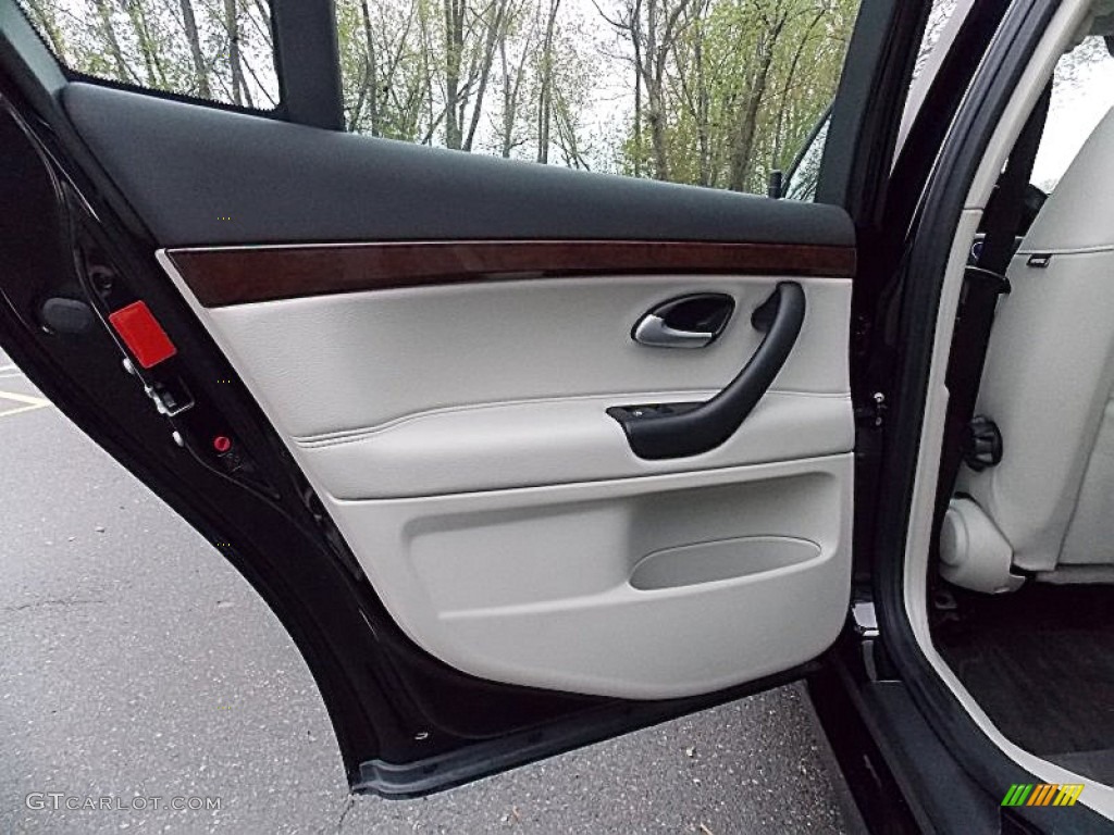 2011 Saab 9-3 2.0T Sport Sedan Parchment Door Panel Photo #80399975