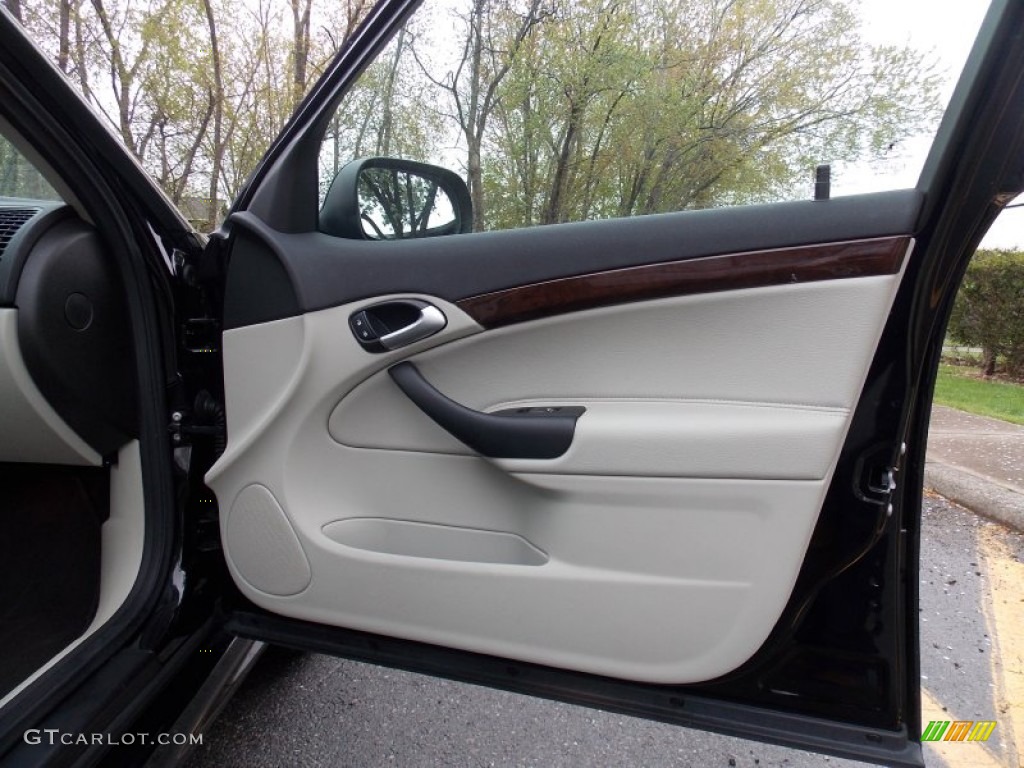 2011 Saab 9-3 2.0T Sport Sedan Parchment Door Panel Photo #80400055