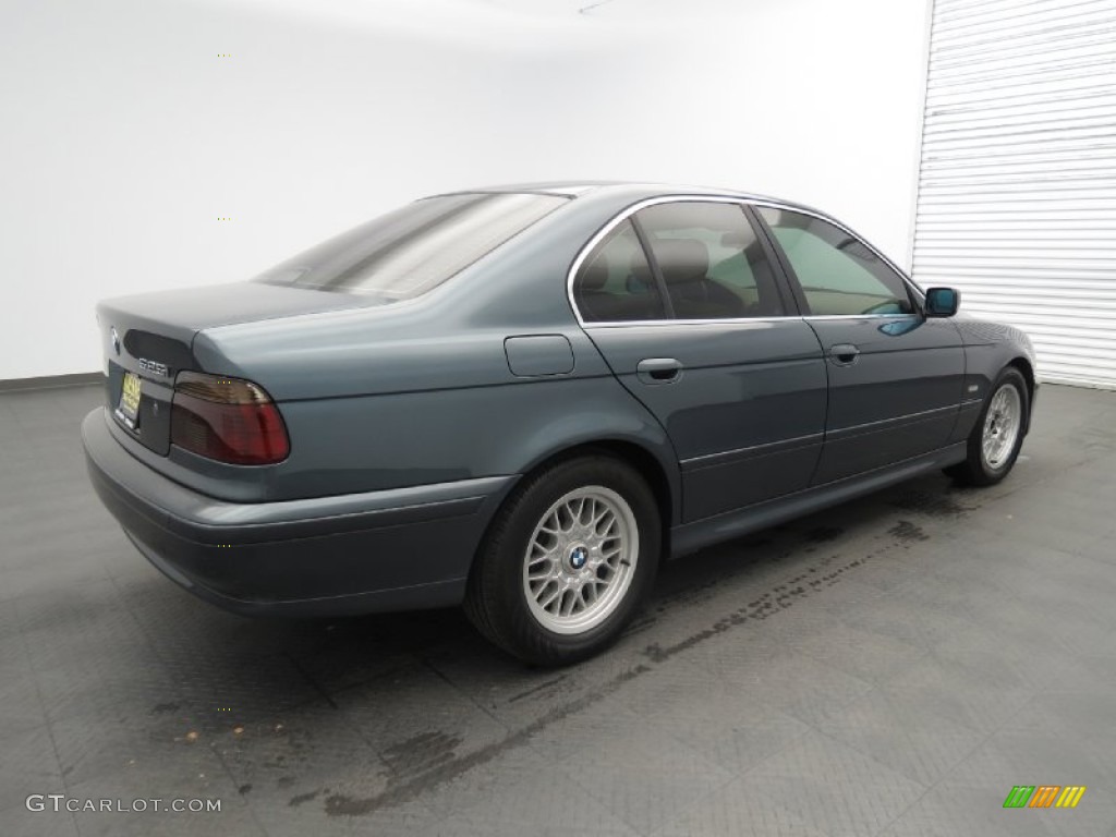 Steel Blue Metallic 2001 BMW 5 Series 525i Sedan Exterior Photo #80400670