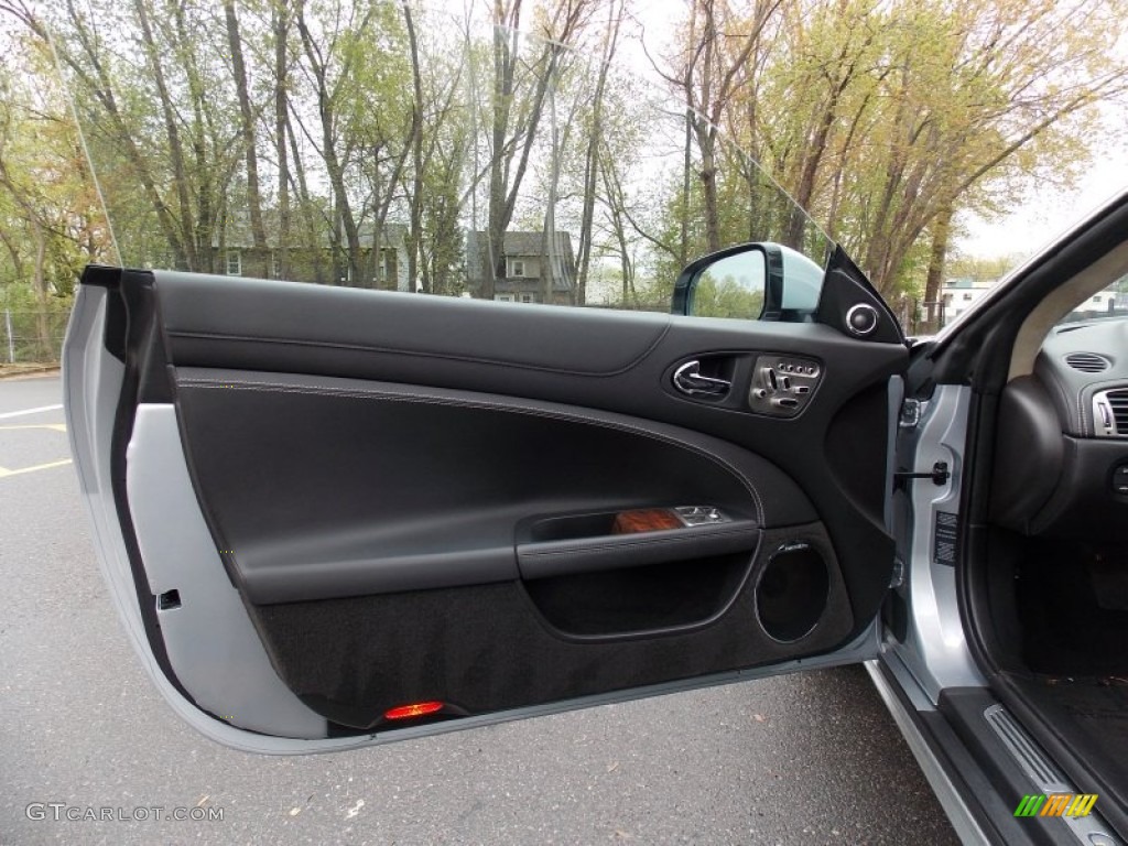 2010 Jaguar XK XK Coupe Warm Charcoal Door Panel Photo #80400733