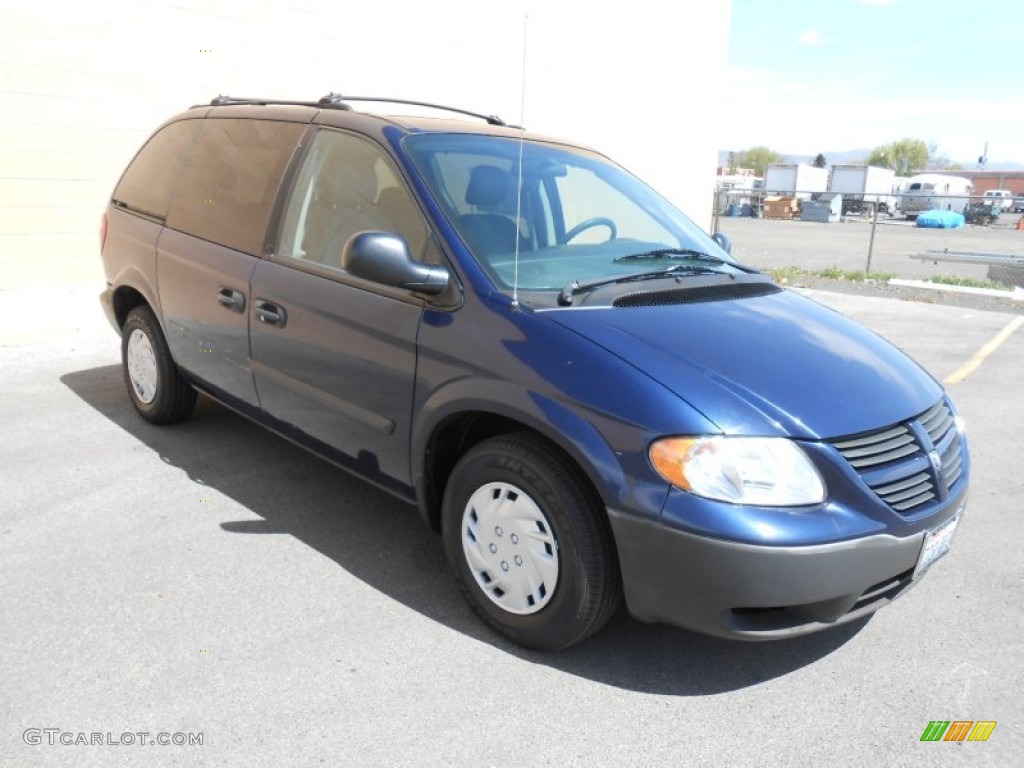 2006 Caravan SE - Midnight Blue Pearl / Medium Slate Gray photo #7
