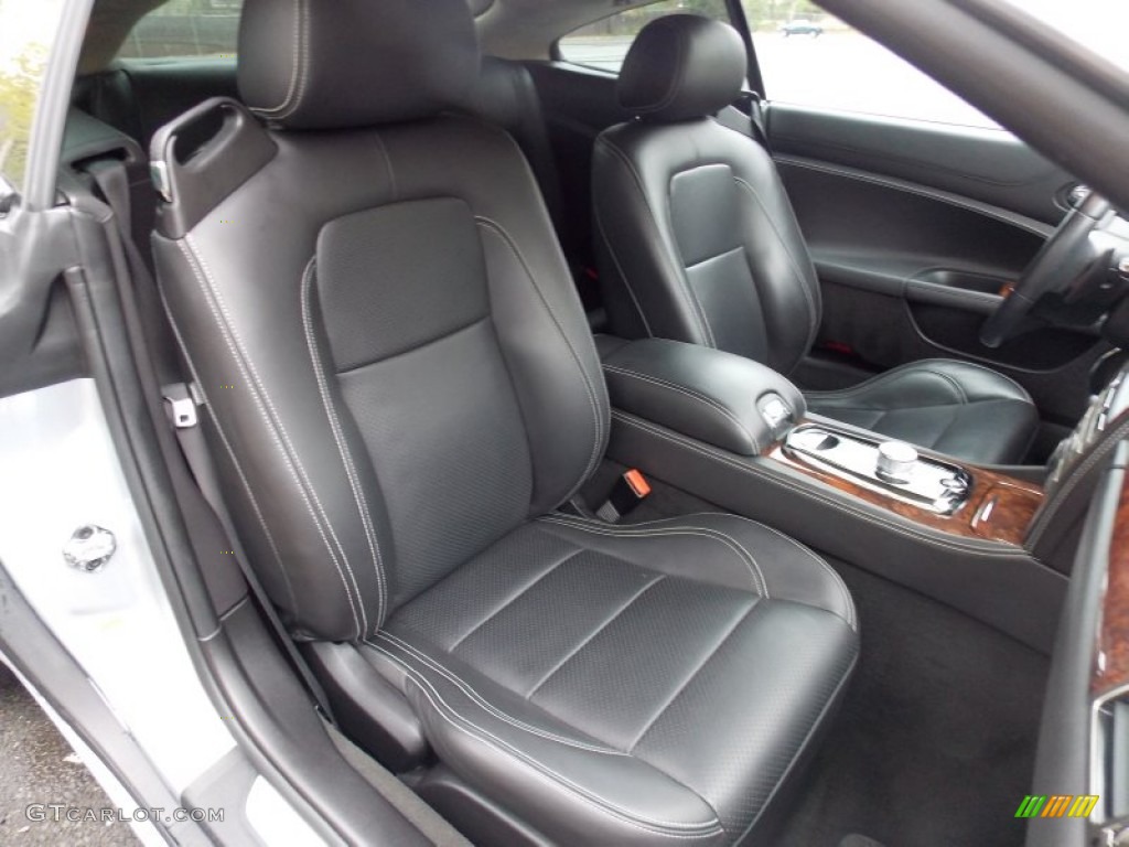 Warm Charcoal Interior 2010 Jaguar XK XK Coupe Photo #80400967