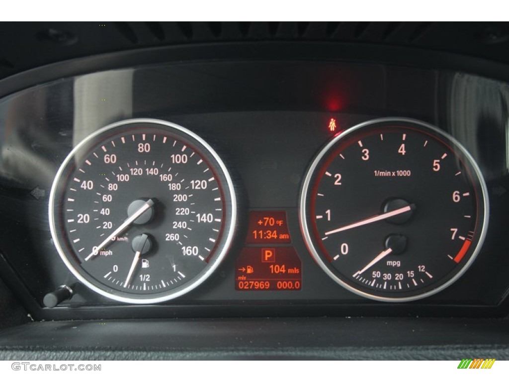 2011 BMW X5 xDrive 35i Gauges Photo #80401521