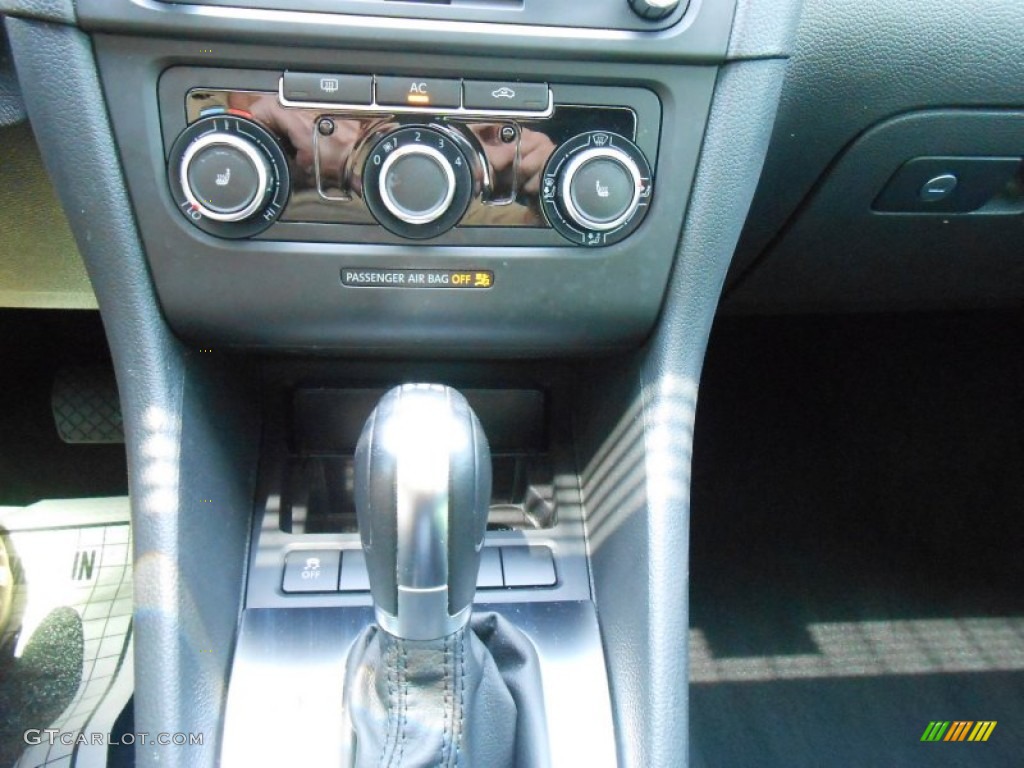 2011 Golf 4 Door TDI - Blue Graphite Metallic / Titan Black photo #16