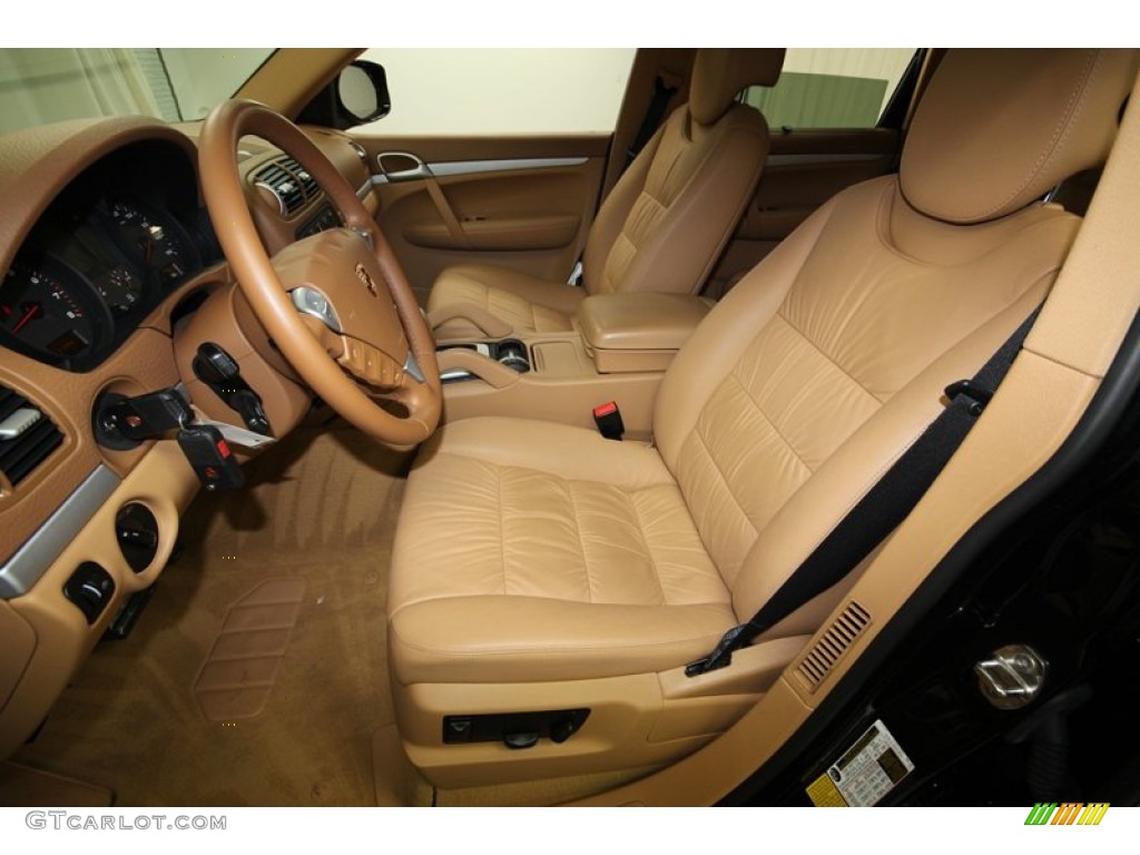 Havanna/Sand Beige Interior 2010 Porsche Cayenne Tiptronic Photo #80403784