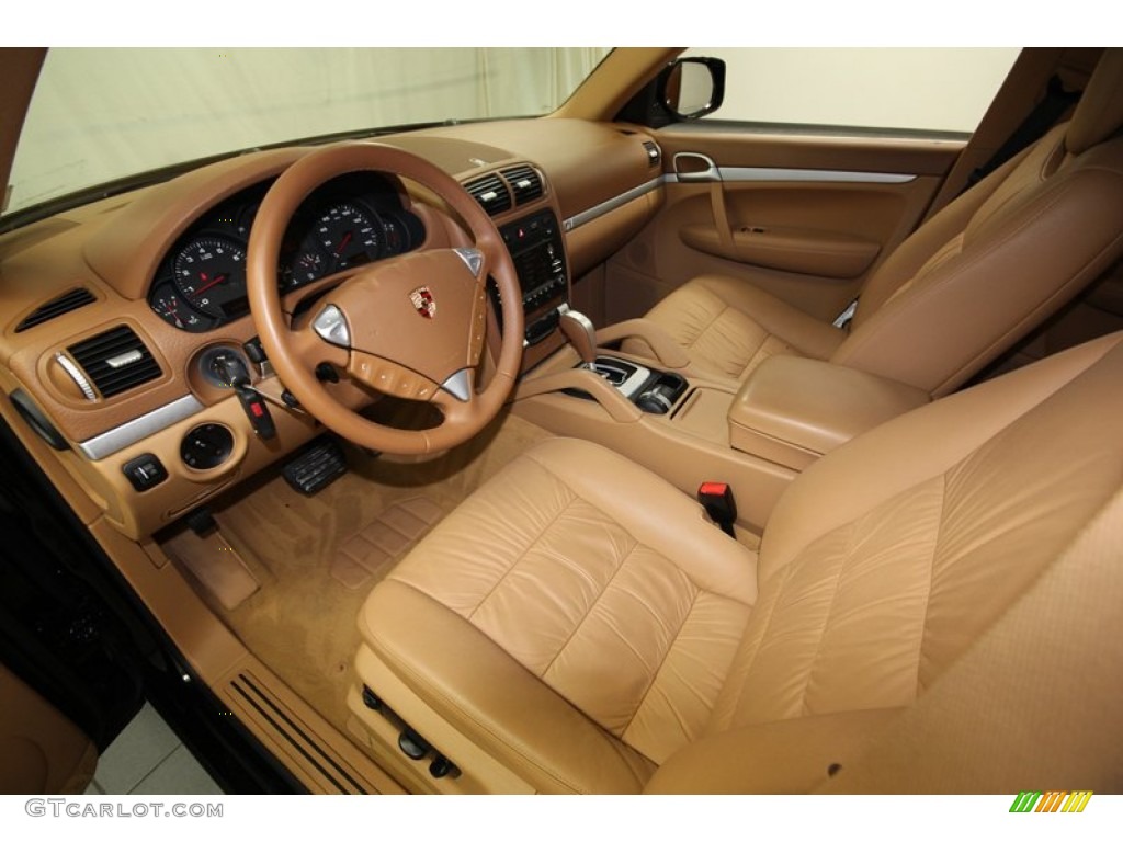 Havanna/Sand Beige Interior 2010 Porsche Cayenne Tiptronic Photo #80404034