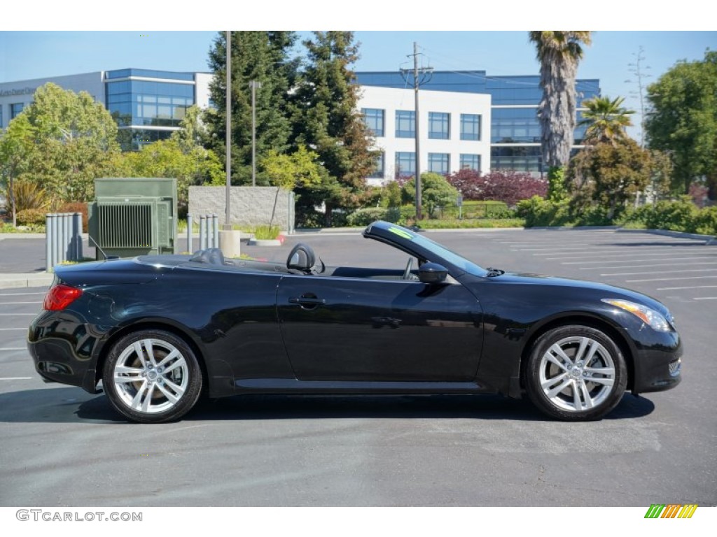 Black Obsidian 2009 Infiniti G 37 Convertible Exterior Photo #80404350