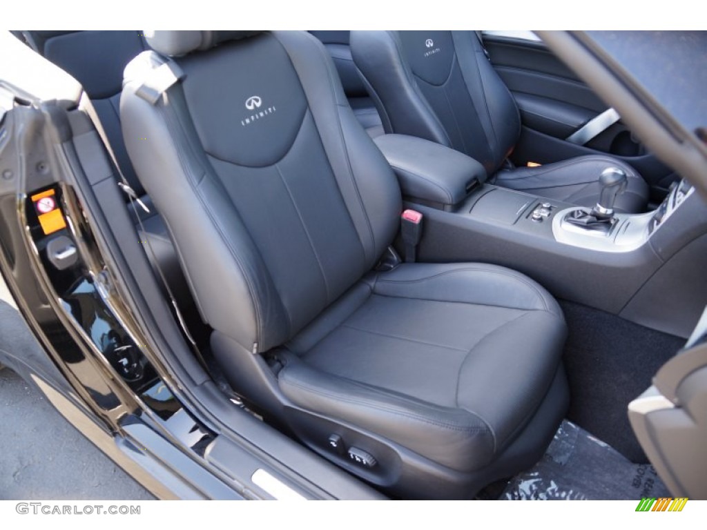 2009 Infiniti G 37 Convertible Front Seat Photo #80404558