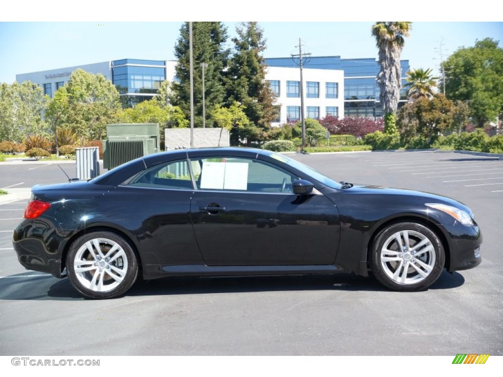Black Obsidian 2009 Infiniti G 37 Convertible Exterior Photo #80404820