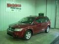 Deep Cherry Red Crystal Pearl 2011 Dodge Journey Mainstreet