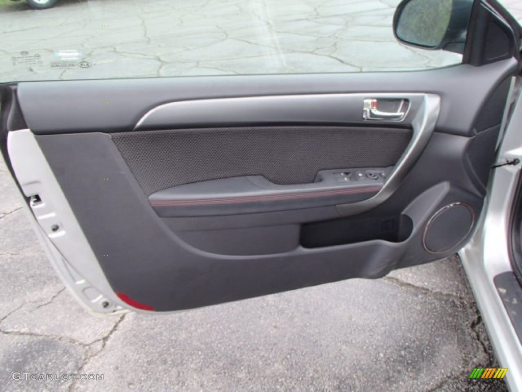 2013 Kia Forte Koup SX Black Door Panel Photo #80407086