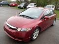 2011 Tango Red Pearl Honda Civic LX-S Sedan  photo #4