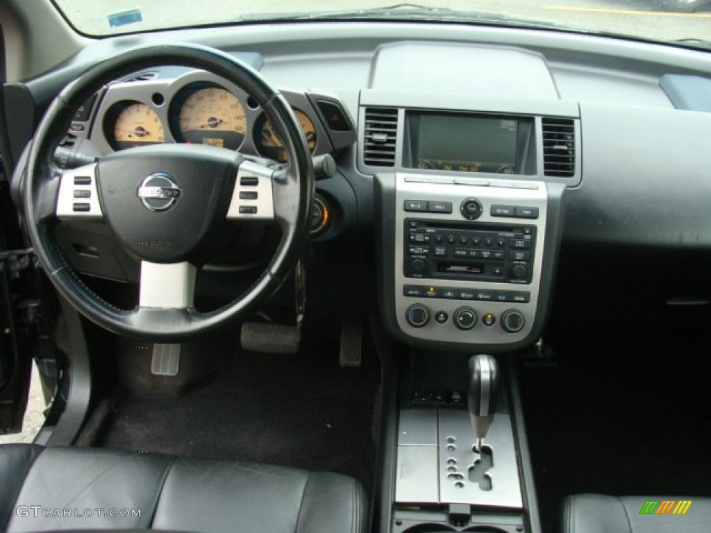 2004 Murano SL AWD - Super Black / Charcoal photo #12