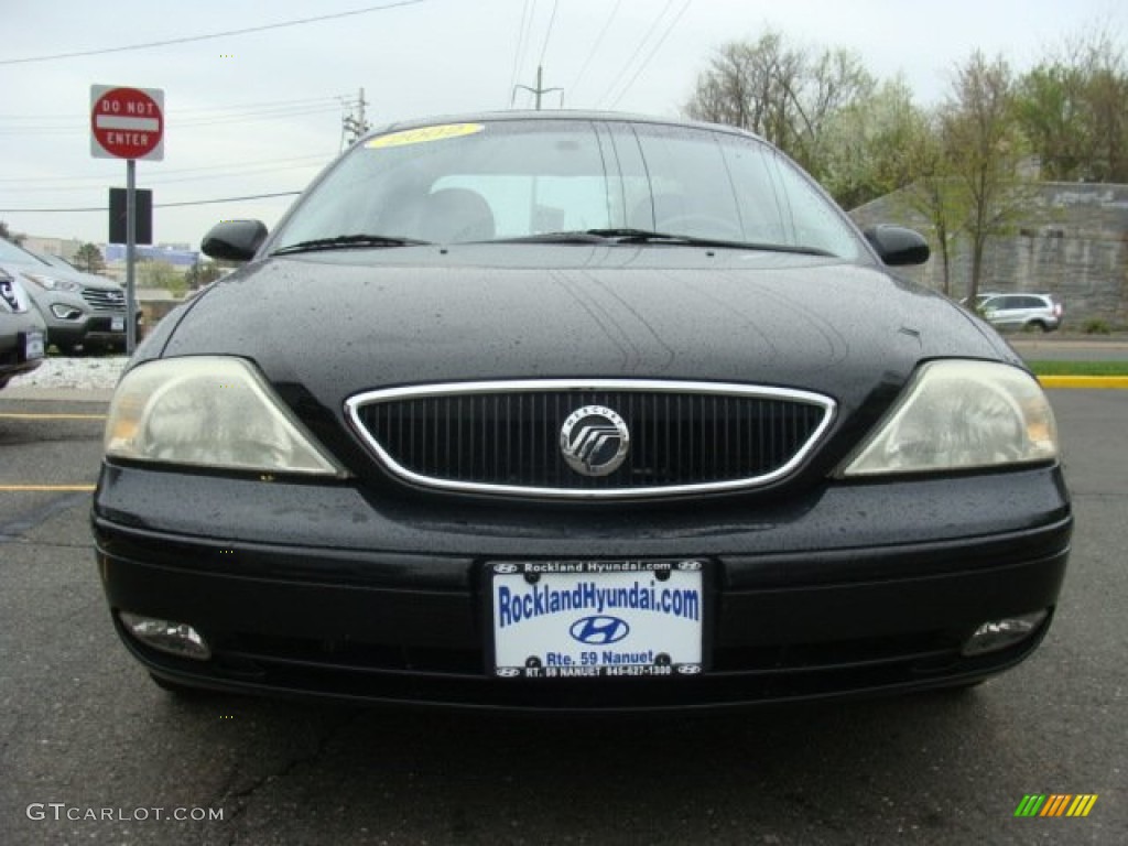 2002 Sable LS Premium Sedan - Black / Dark Charcoal photo #2