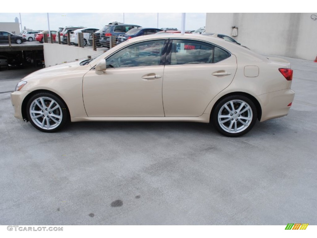 Golden Almond Metallic 2007 Lexus IS 250 Exterior Photo #80408894