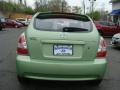2011 Apple Green Metallic Hyundai Accent GL 3 Door  photo #5