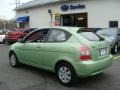 2011 Apple Green Metallic Hyundai Accent GL 3 Door  photo #6