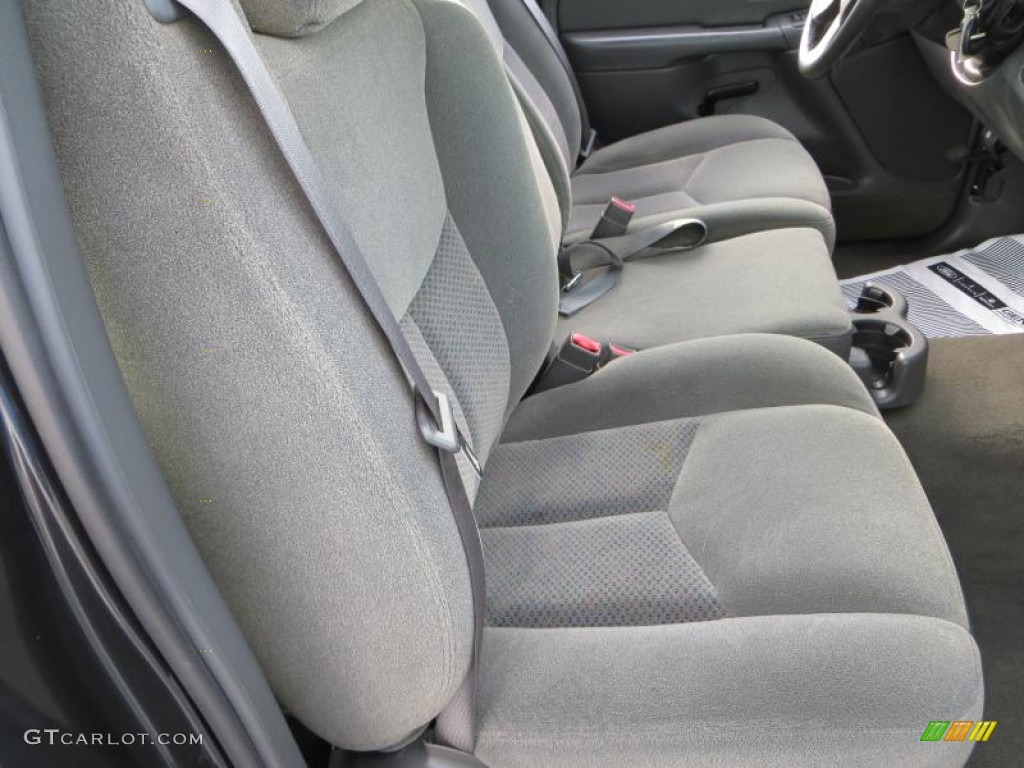 2004 Silverado 1500 LS Regular Cab - Dark Gray Metallic / Dark Charcoal photo #33