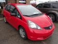 Milano Red 2010 Honda Fit Standard Fit Model Exterior