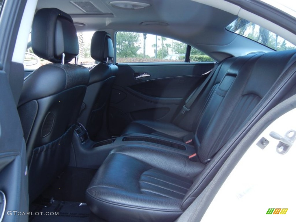 Black Interior 2008 Mercedes-Benz CLS 550 Photo #80411001