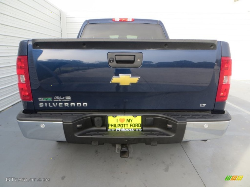 2011 Silverado 1500 LT Crew Cab - Imperial Blue Metallic / Light Titanium/Ebony photo #5