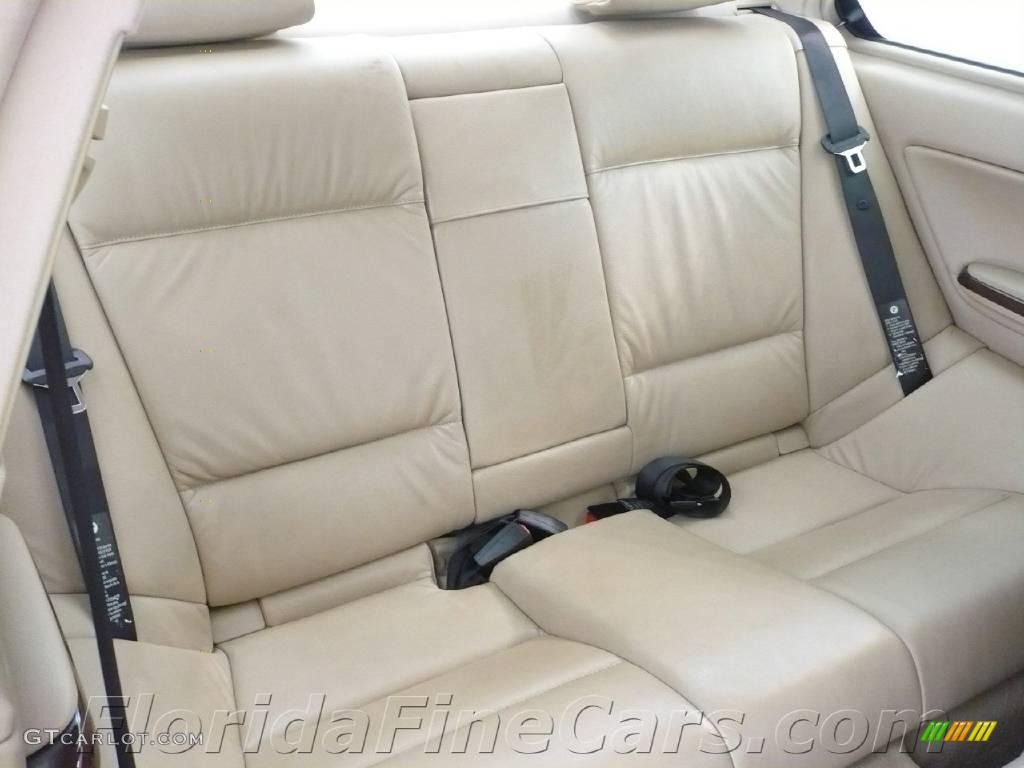 2002 3 Series 330i Coupe - Steel Grey Metallic / Sand photo #14