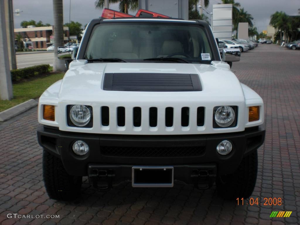 Birch White Hummer H3