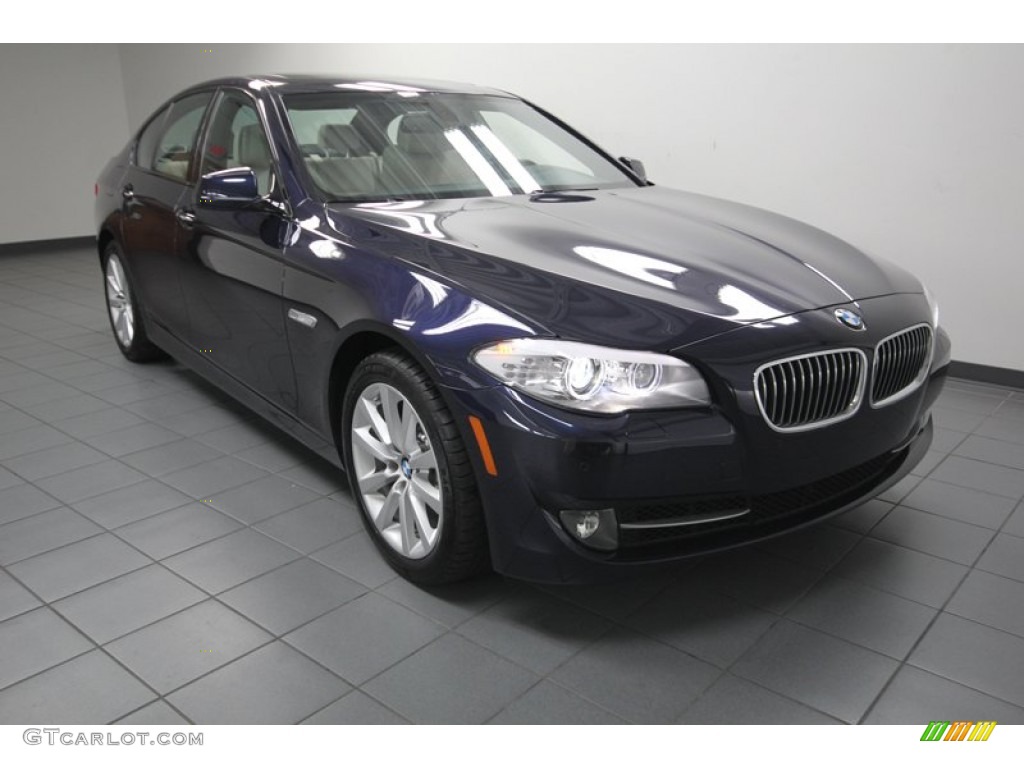 Imperial Blue Metallic 2012 BMW 5 Series 528i Sedan Exterior Photo #80411964