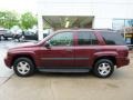 2005 Majestic Red Metallic Chevrolet TrailBlazer LS 4x4  photo #2