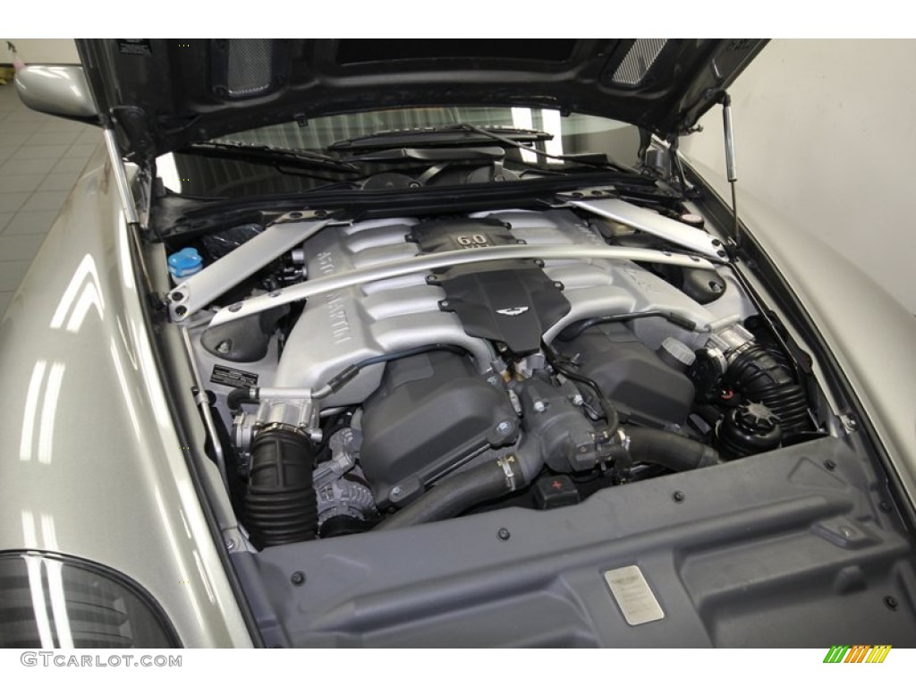 2007 Aston Martin DB9 Coupe 6.0 Liter DOHC 48 Valve V12 Engine Photo #80413789