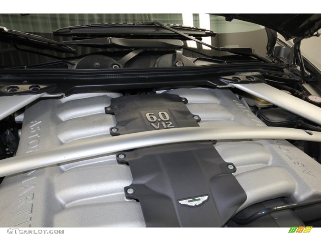 2007 Aston Martin DB9 Coupe 6.0 Liter DOHC 48 Valve V12 Engine Photo #80413810