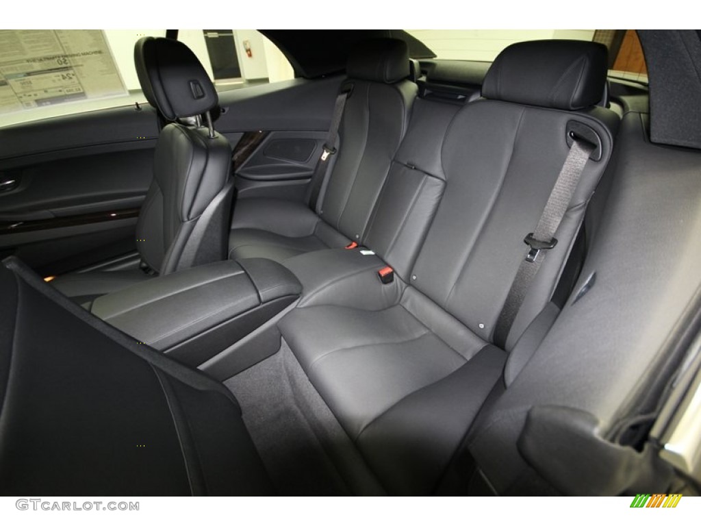2014 BMW 6 Series 640i Convertible Rear Seat Photo #80414773
