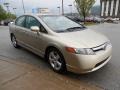 Borrego Beige Metallic 2008 Honda Civic EX Sedan Exterior