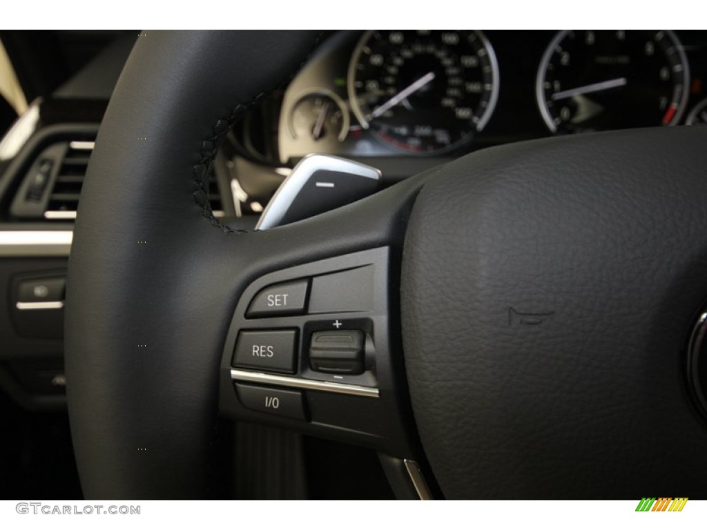 2014 6 Series 640i Convertible - Black Sapphire Metallic / Black photo #26