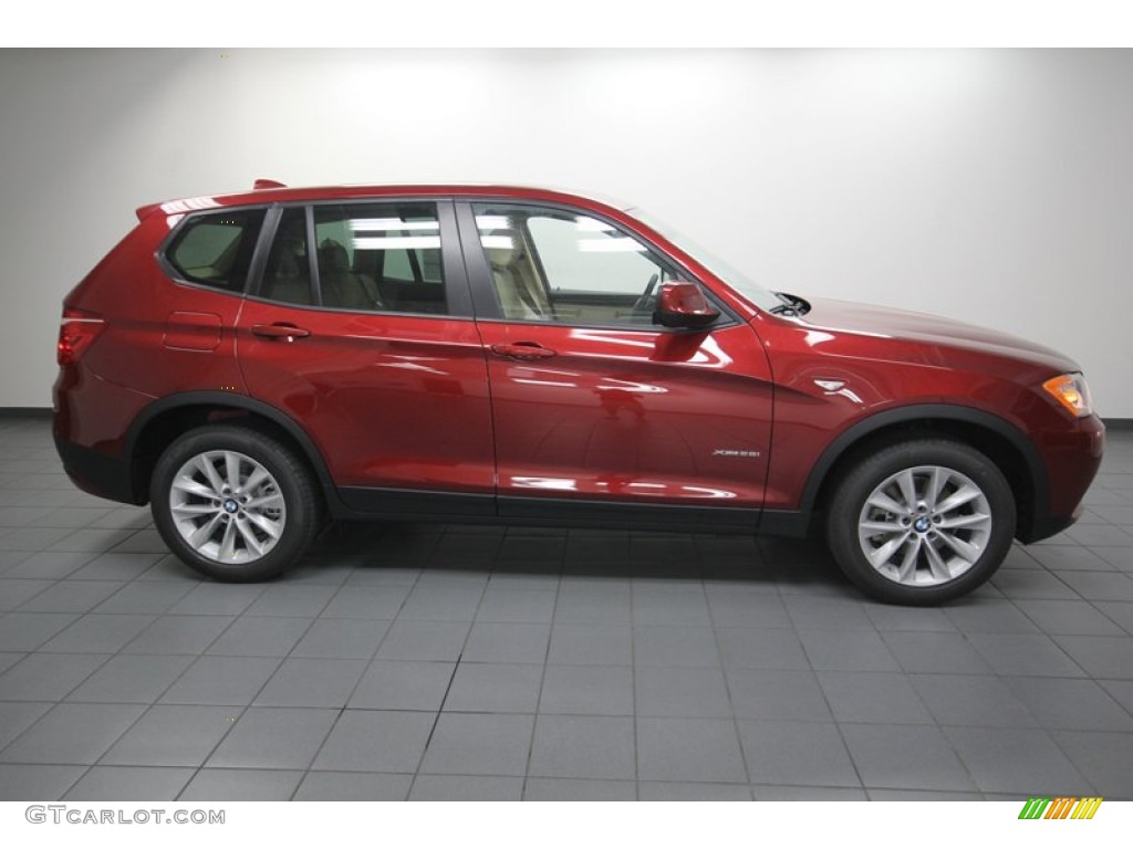 Vermilion Red Metallic 2014 BMW X3 xDrive28i Exterior Photo #80415133