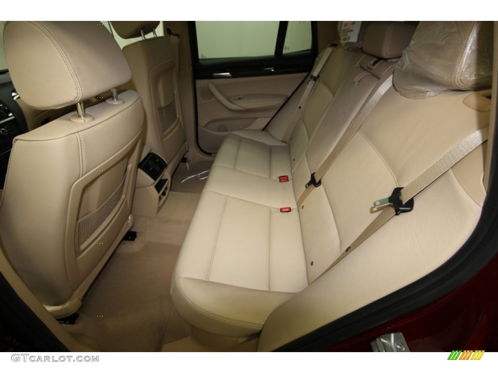 2014 BMW X3 xDrive28i Rear Seat Photo #80415344