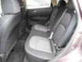 2009 Nissan Rogue Black Interior Rear Seat Photo